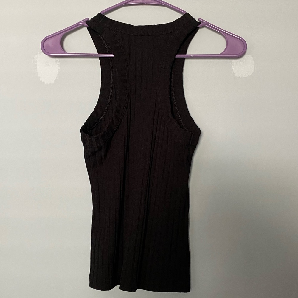 Express Ribbed Halter Tank Top Size S - Picture 3 of 4